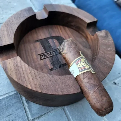 Custom Cigar Ash Tray