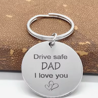 Hand-Made DAD Keychain